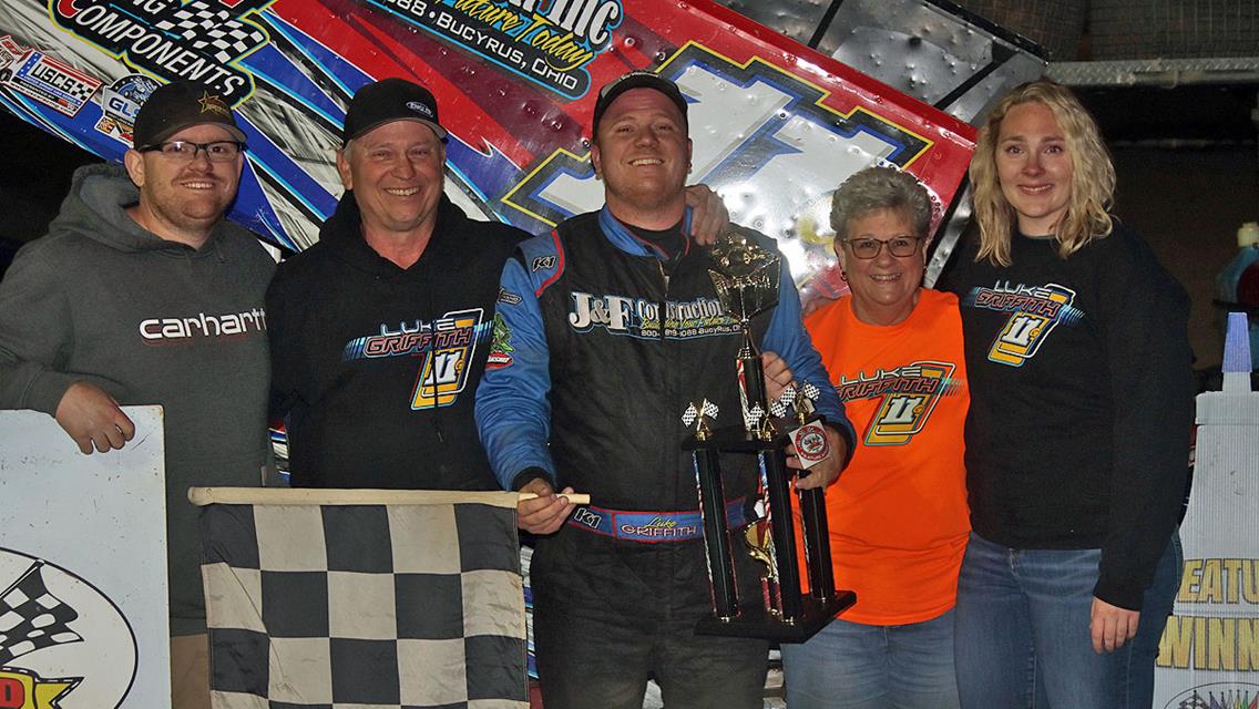 Luke Griffith Wins First Ever Feature in Memorial Cup