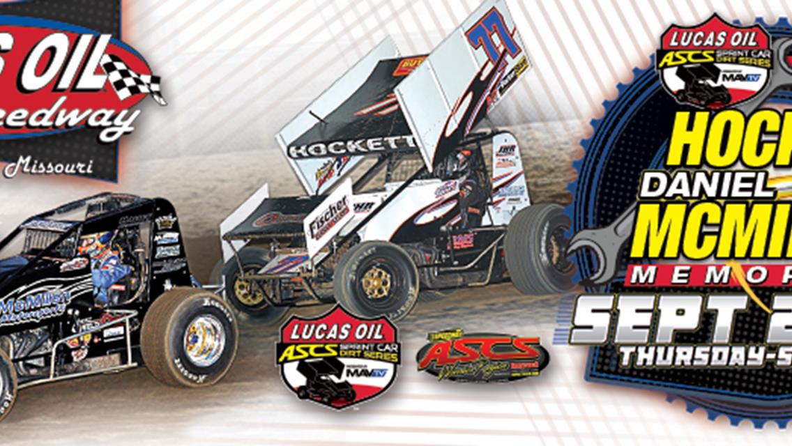 Hockett/McMillin Memorial Fires Off This Thursday