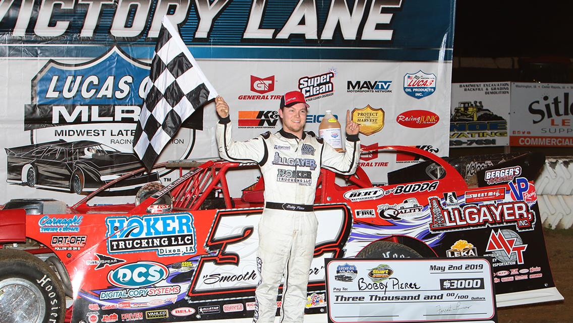 Pierce Storms to MLRA Win at Stuart Speedway