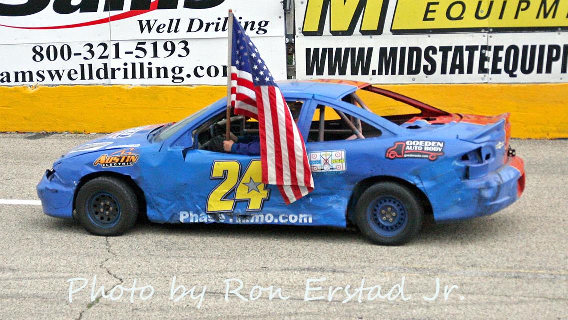 Fenhaus gets second Slinger Win while Apel Claims the Track Championship in Labor Day Weekend 100