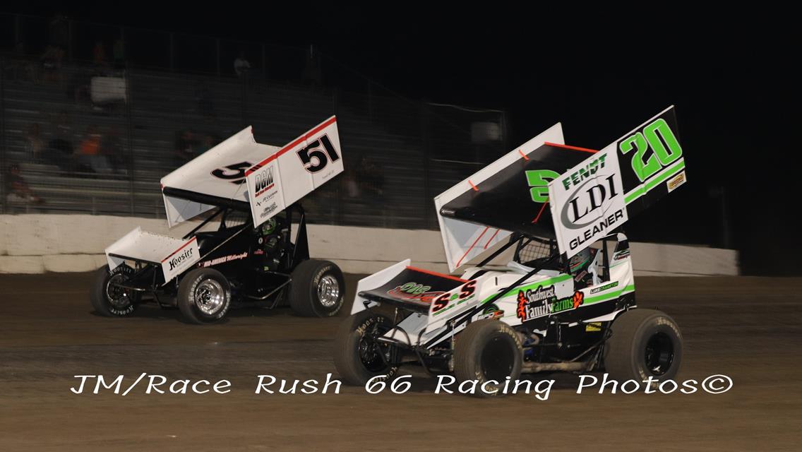 King of the Crossroads at Belleville High Banks On Deck for United Rebel Sprint Series!