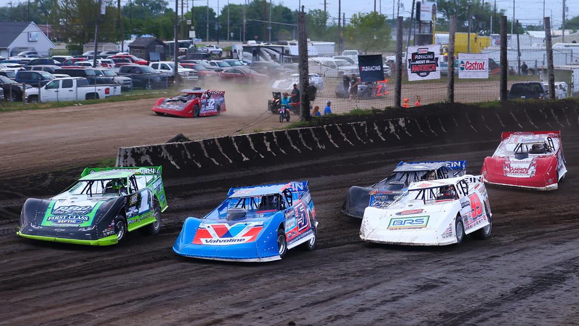 Lincoln Speedway (Lincoln, IL) – Castrol FloRacing Night in America – Illinois Speedweek – May 11th, 2023. (Josh James Artwork)