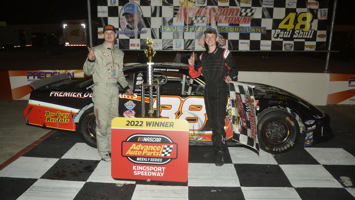 Goddard Captures First Victory