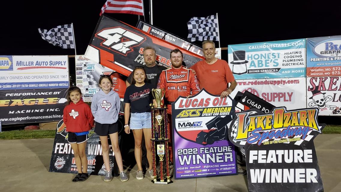 It’s Dylan Westbrook On The Last Lap At Lake Ozark Speedway!