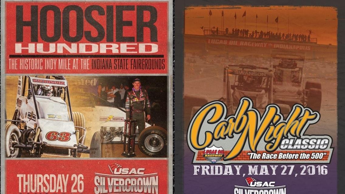 Hoosier Hundred and Carb Night Classic Entry Lists Revealed