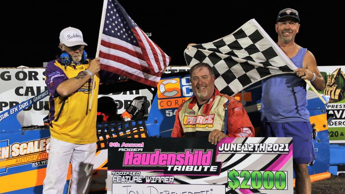 Jon DeBenedetti Wins 2021 Roger Haudenshild Tribute At Southern Oregon; Tanner, T. Peery, And Martin Also Winners