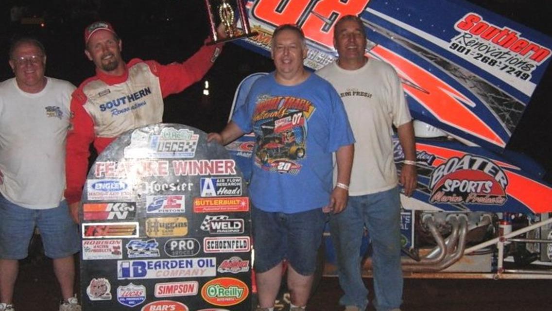 Crawley Claims Cash in O?Reilly USCS Speedweek Round Four at Clarksville Speedway