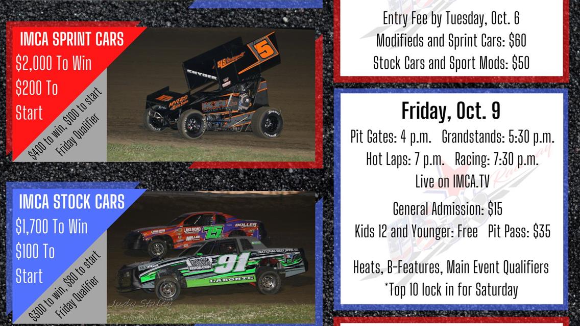 2nd Annual IMCA Missouri Nationals October 8-10