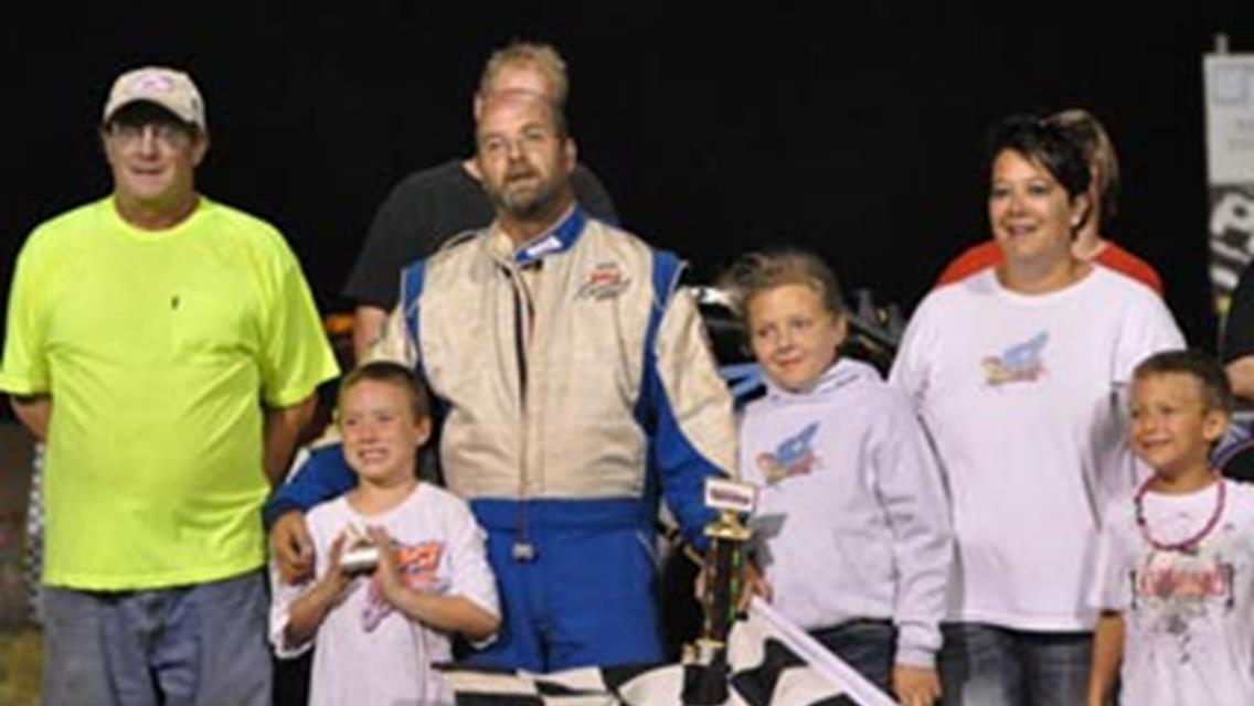 Mike Miller wins Waynesfield Feature &amp; Simons takes Championship