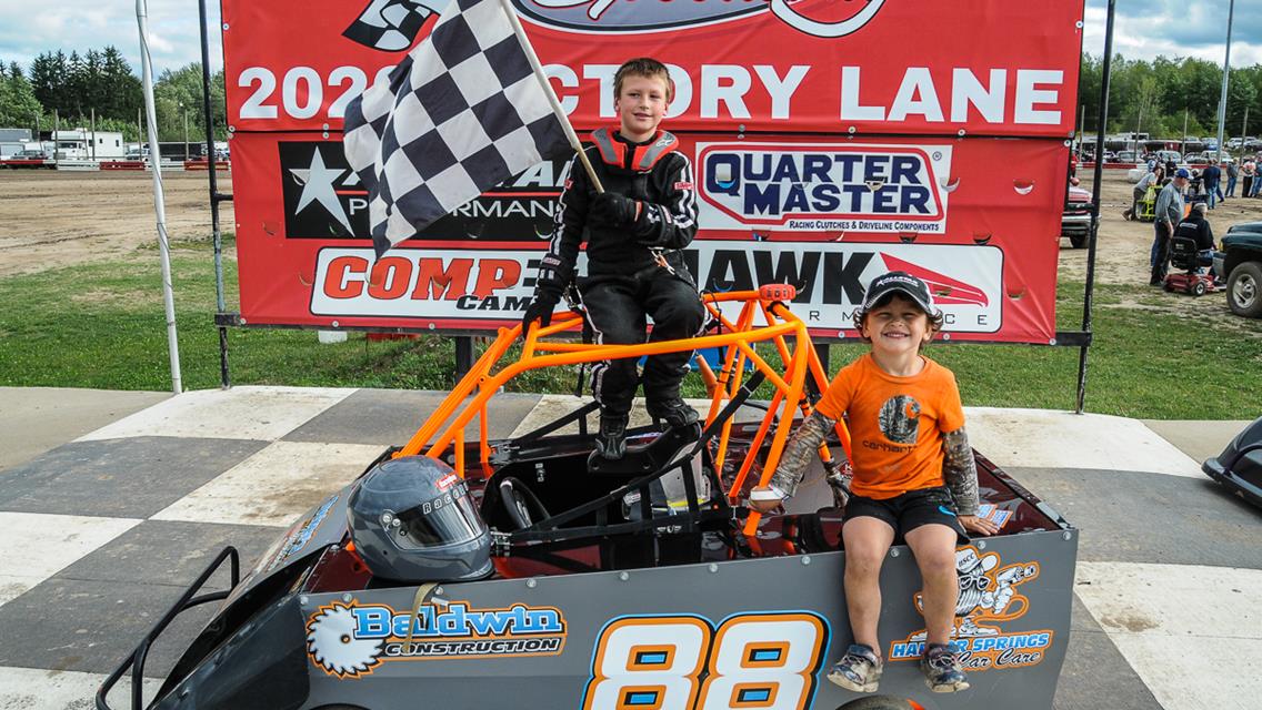 Bauer wins 2nd of the year for $2500 payday at Merritt Speedway
