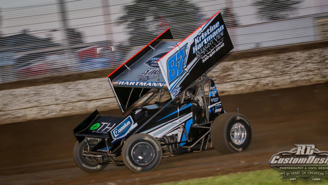 Hartmann fills notebook in Beaver Dam Outlaws twinbill, targets IRA Fairbury tilt