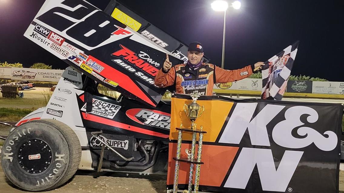 FRANEK FLIES TO USCS VICTORY AT HENDRY COUNTY