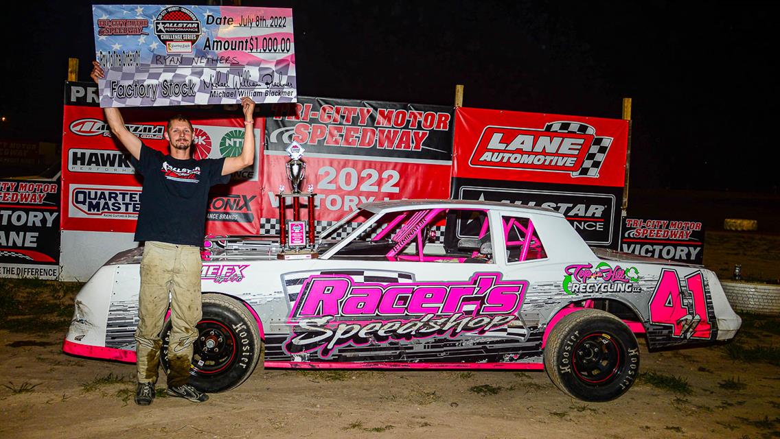 Nethers Dominates ALLSTAR Performance Challenge Series Presented By Auto House Feature at TCMS