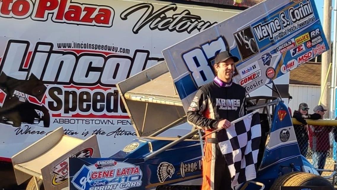 ALAN KRIMES FOURTH DIFFERENT DRIVER TO CLAIM VICTORY IN 2021; Cody Fletcher Defends Track Title with Season Opener Win