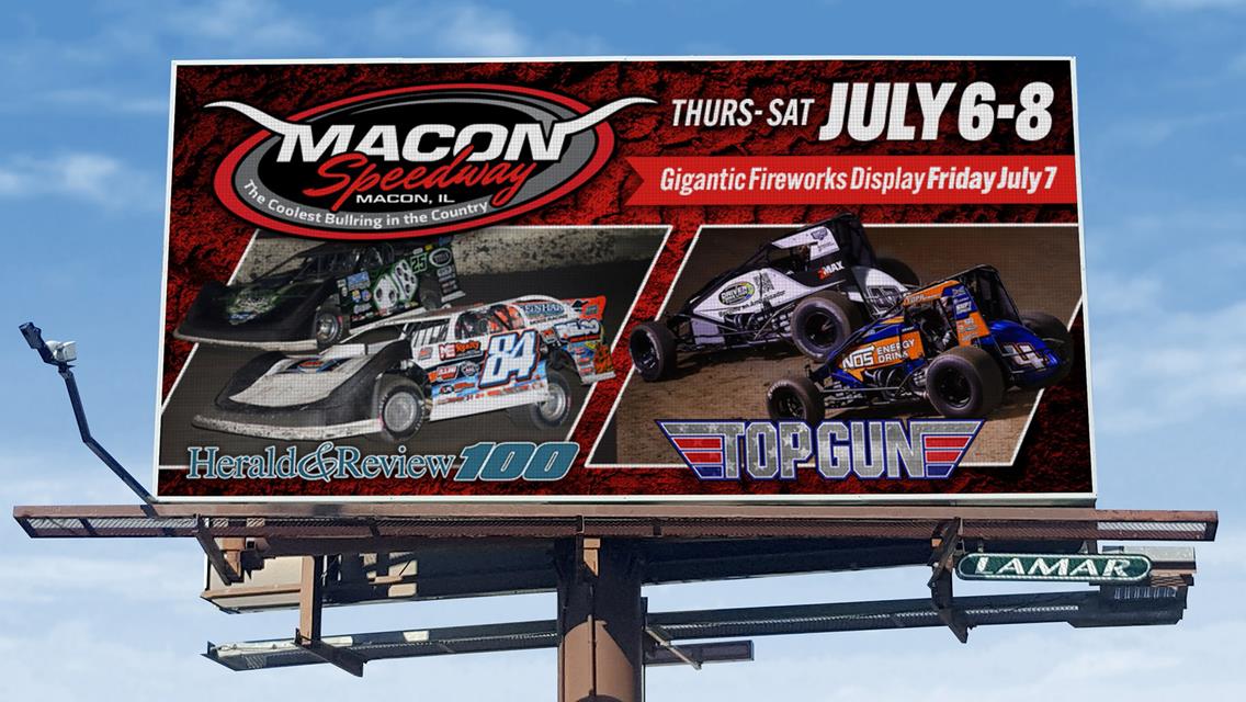 Single Day Reserved Seats Now Available For Macon Speedway Three Day Show