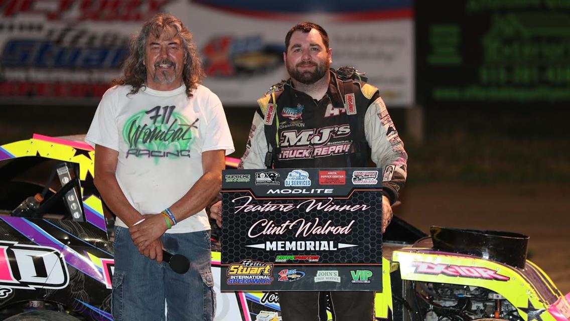 Kinderknecht Wins Clint Walrod Memorial