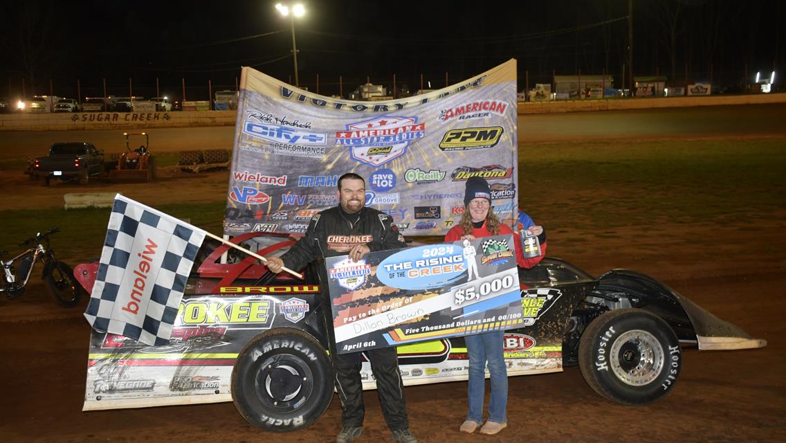 Dillon Brown Dominates First Trip To Sugar Creek Raceway