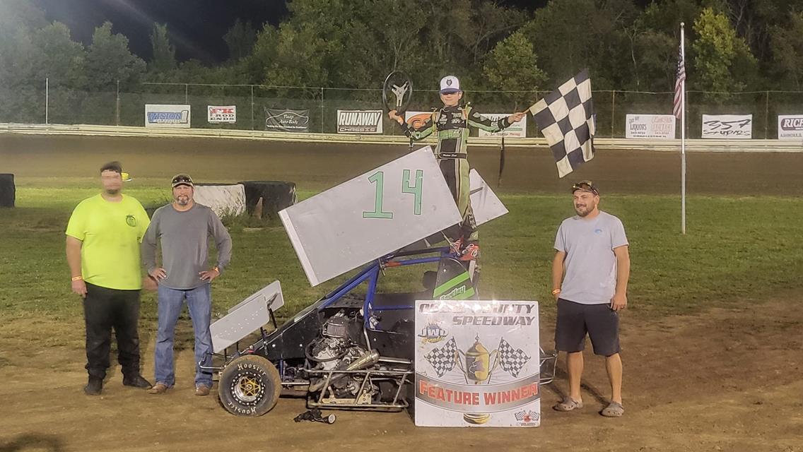 Romack, Ballinger, Lieb, Apple and Holden Top Friday Nights NOW600 Weekly Racing Action at Coles County Speedway