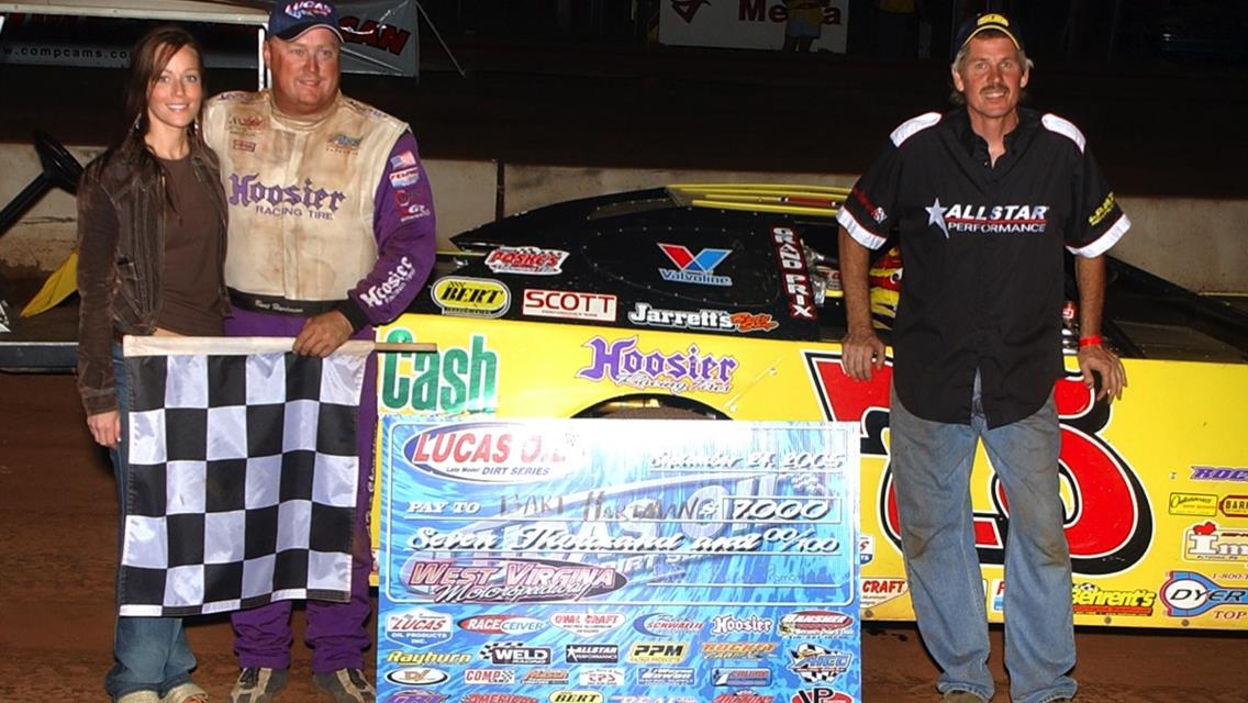 Bart Hartman Takes First Career Lucas Oil Late Model Series Win at West Virginia Motor Speedway