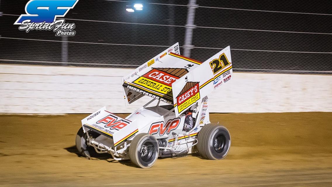 Brian Brown Records Runner-Up Result During Sprint Car World Championship Preliminary Night