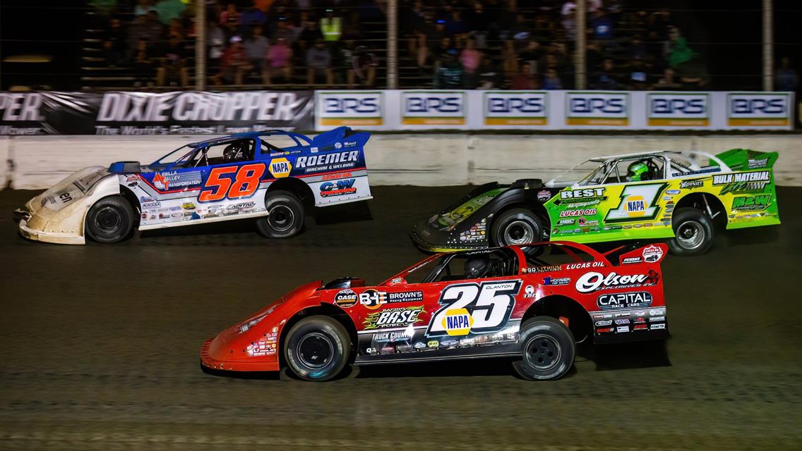 Deer Creek Speedway (Spring Valley, MN) – Lucas Oil Late Model Dirt Series (LOLMDS) – NAPA Auto Parts Gopher 50 – July 7th-9th, 2022. (Heath Lawson photo)