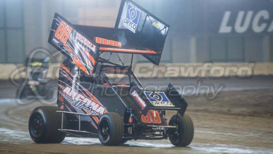 Joey Ancona Racing Storms from 18th to 7th, Claims Hard Charger Honors at Tulsa Shootout!