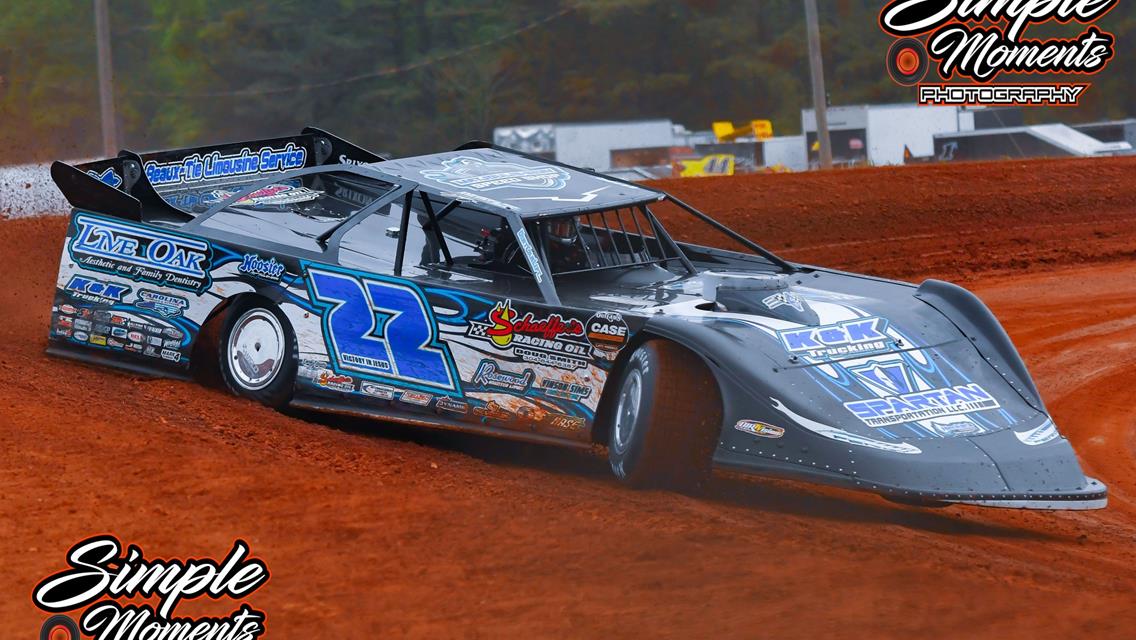 Talladega Short Track (Eastaboga, AL) – World of Outlaws Case Late Model Series – Alabama Gang 100 – April 21st-22nd, 2023. (Simple Moments Photography)