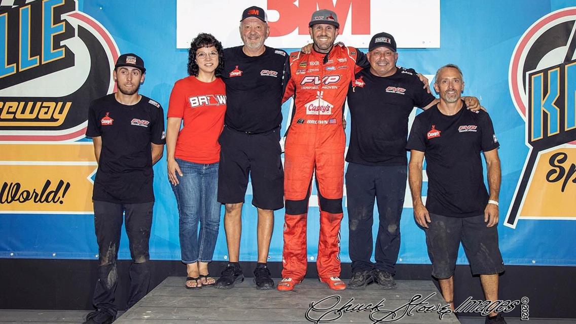Brian Brown Amped for Three All Star Races This Week Following Triumph at Knoxville