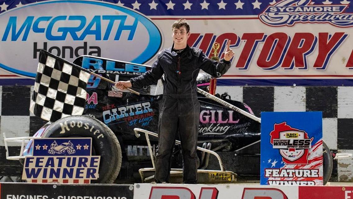 Rossmann Grabs First Ever Event at Sycamore Speedway