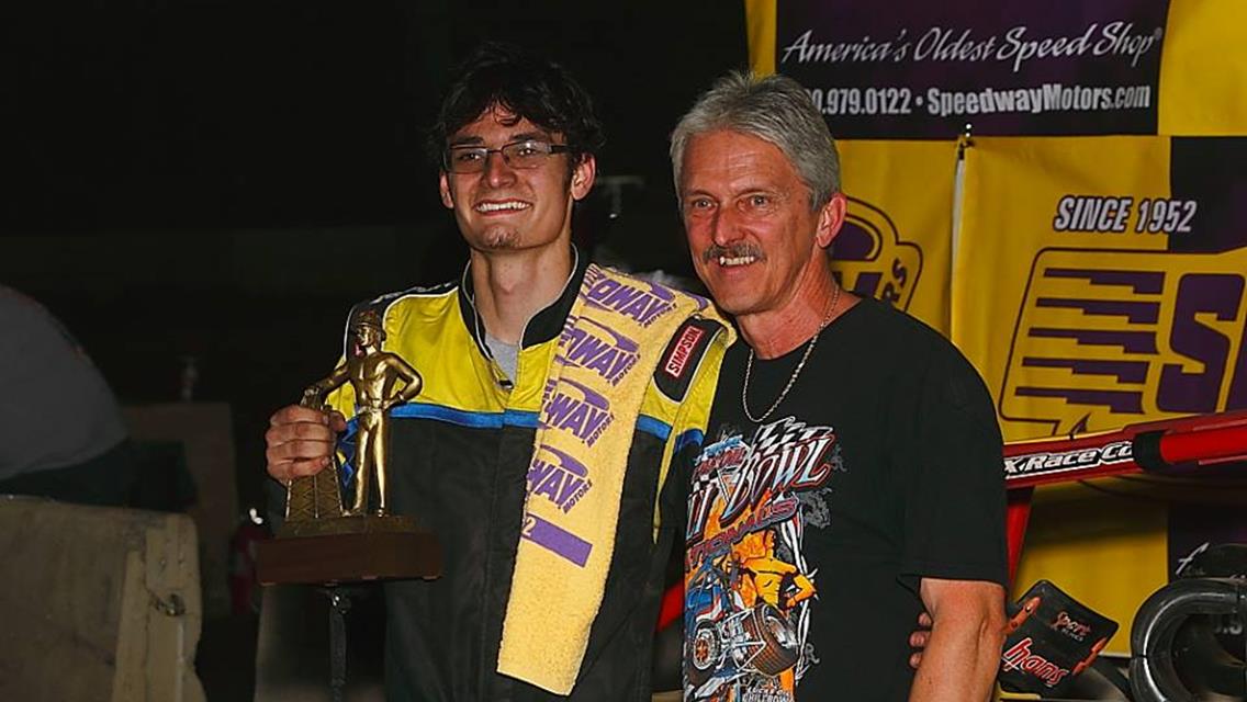 Blake Hahn Captures Fifth Golden Driller, Claims ECOtec Midget Tulsa Shootout Win