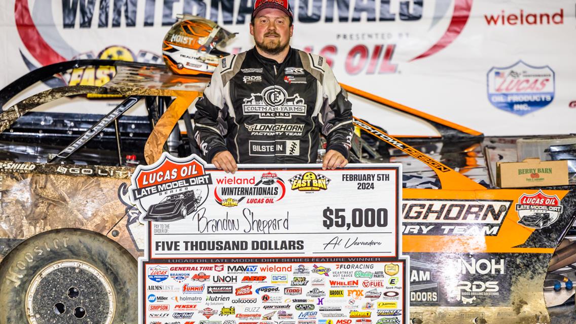 Brandon Sheppard Wins Monday Make-Up at East Bay