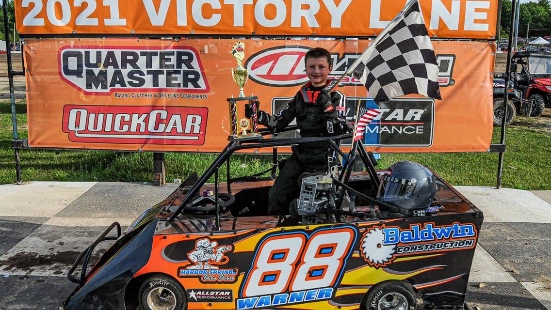 Ryan Ruhl Wins in Late Race Charge in GLSS Thriller on Open Wheel Night