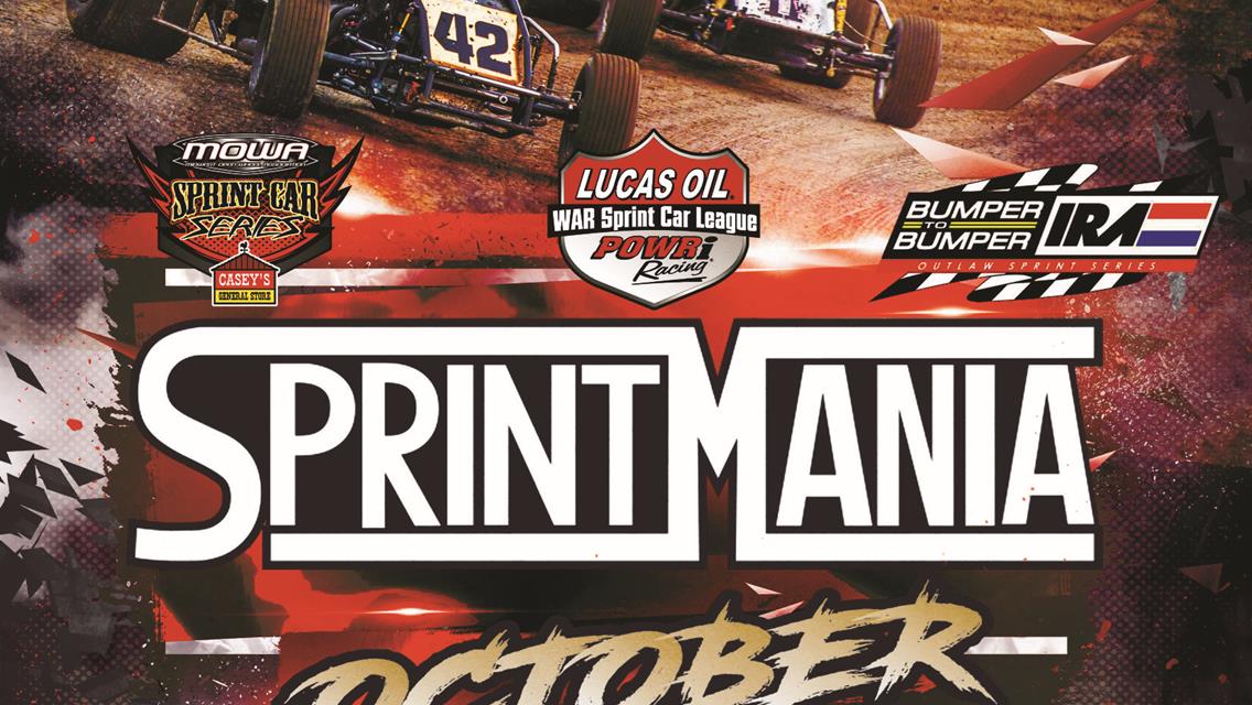 DAY 1 SPRINT MANIA RAINS OUT - DAY 2 STILL A GO FOR HIGHEST WAR PURSE EVER