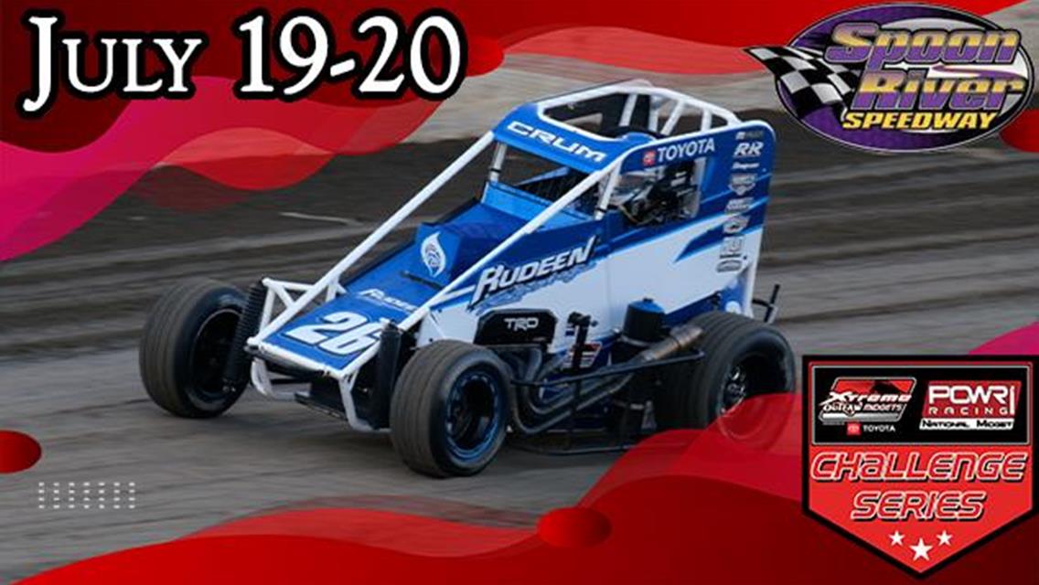 Spoon River Two-Day Showcase Approaches for POWRi National &amp; Xtreme Midgets