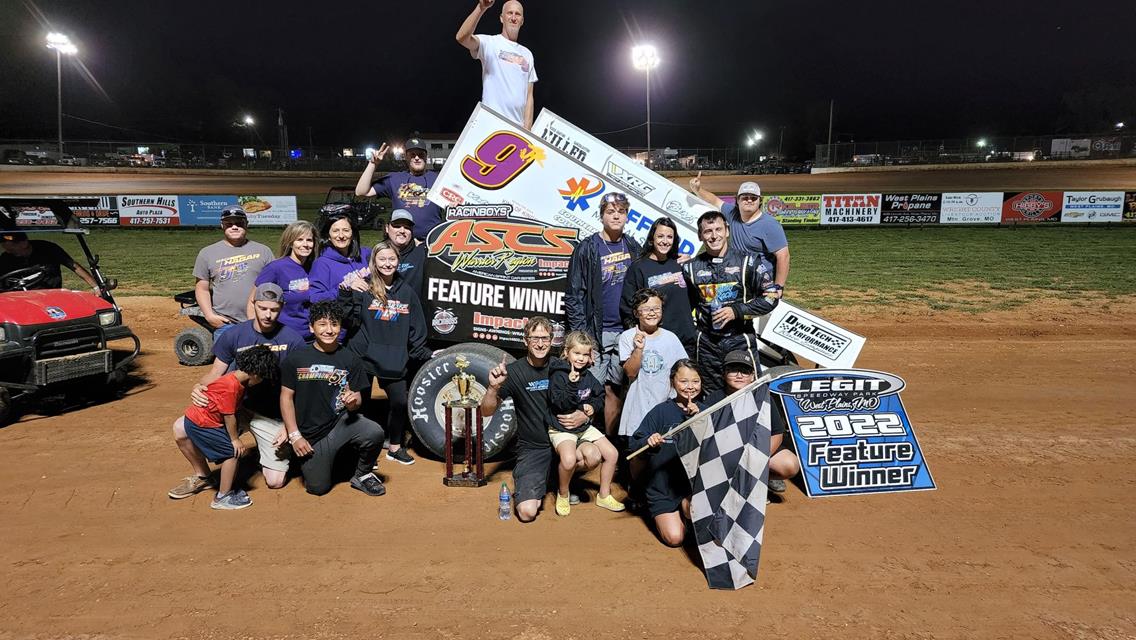 Derek Hagar Steals The Win From Landon Crawley At Legit Speedway Park