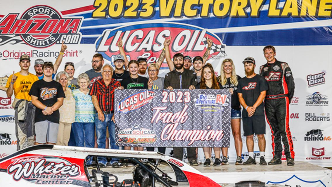 Williams edges Morton for USRA B-Mod title as close finishes highlight Lucas Oil Speedway championship program