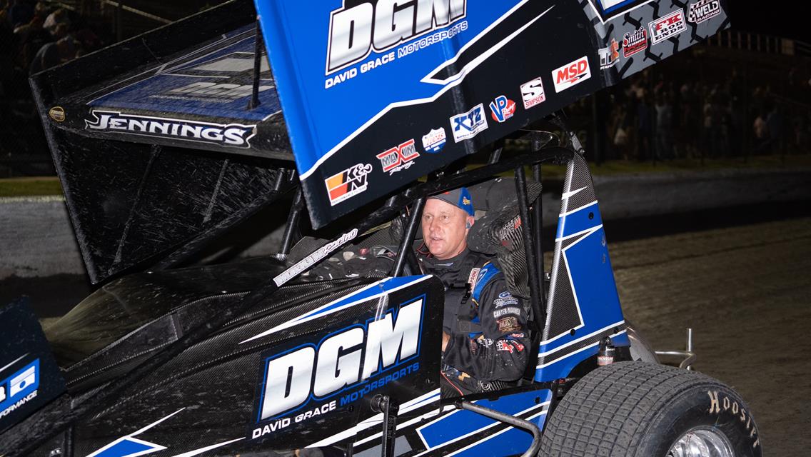 JENNINGS CHARGES FROM 9TH AT DEVILS BOWL SPEEDWAY