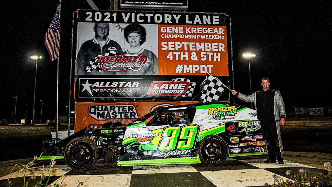 Danny Sams Wins GLSS Season Finale at Merritt Speedway