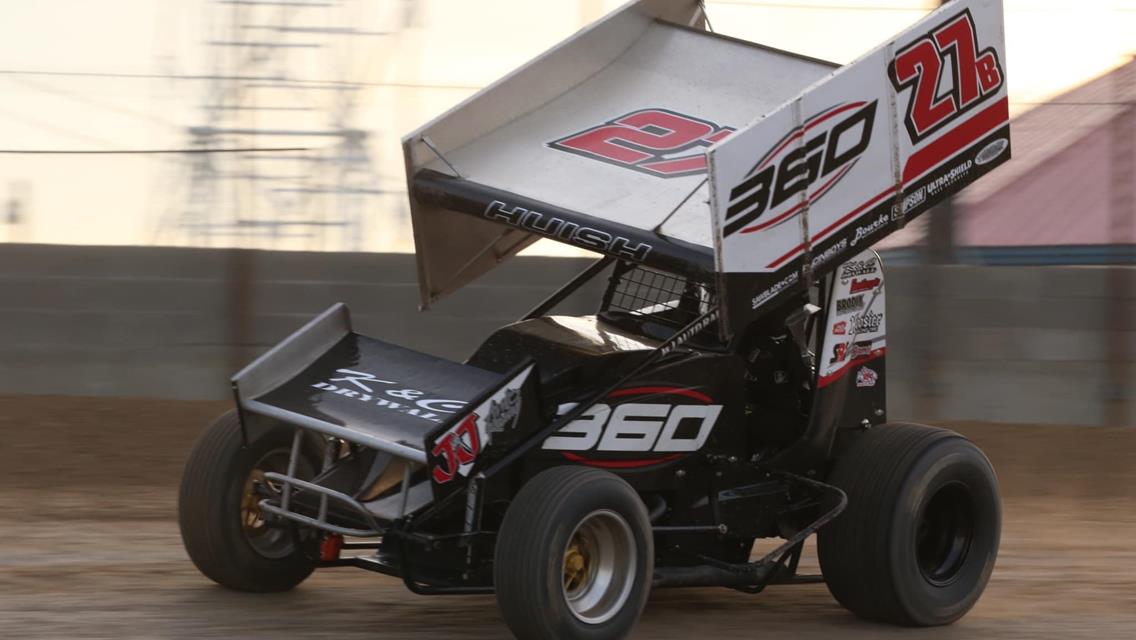 Jeremy Huish Collects First ASCS Regional Win With Northern Plains At Black Hills Speedway!
