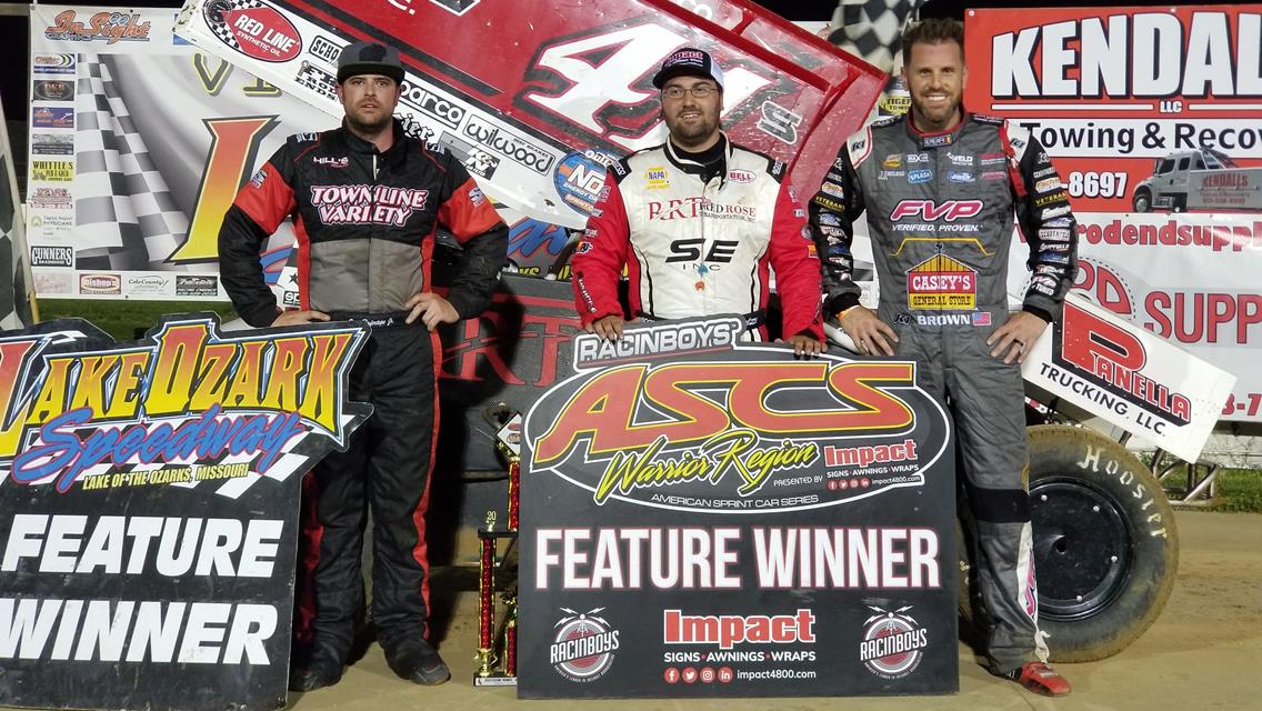 Dominic Scelzi Tops ASCS Regional Showdown At Lake Ozark Speedway