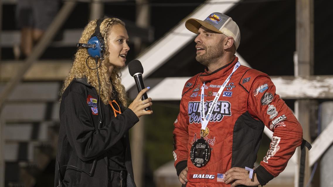 BALOG SWEEPS THE WEEKEND