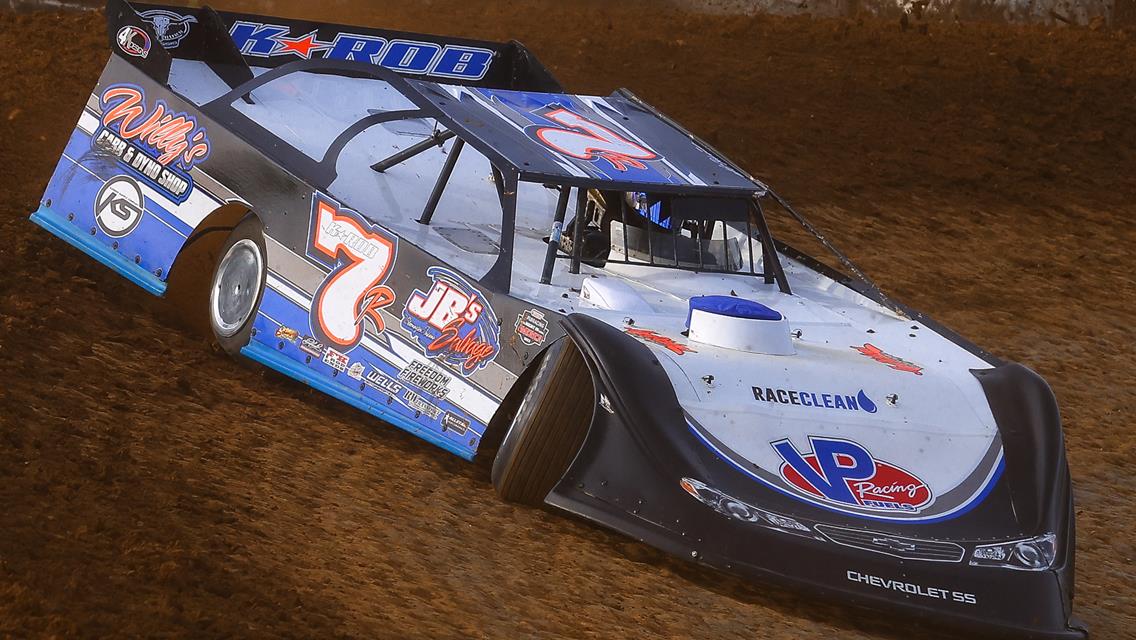 Brownstown Speedway (Brownstown, IN) – Castrol FloRacing Night in America – April 19th, 2023. (Josh James Artwork)
