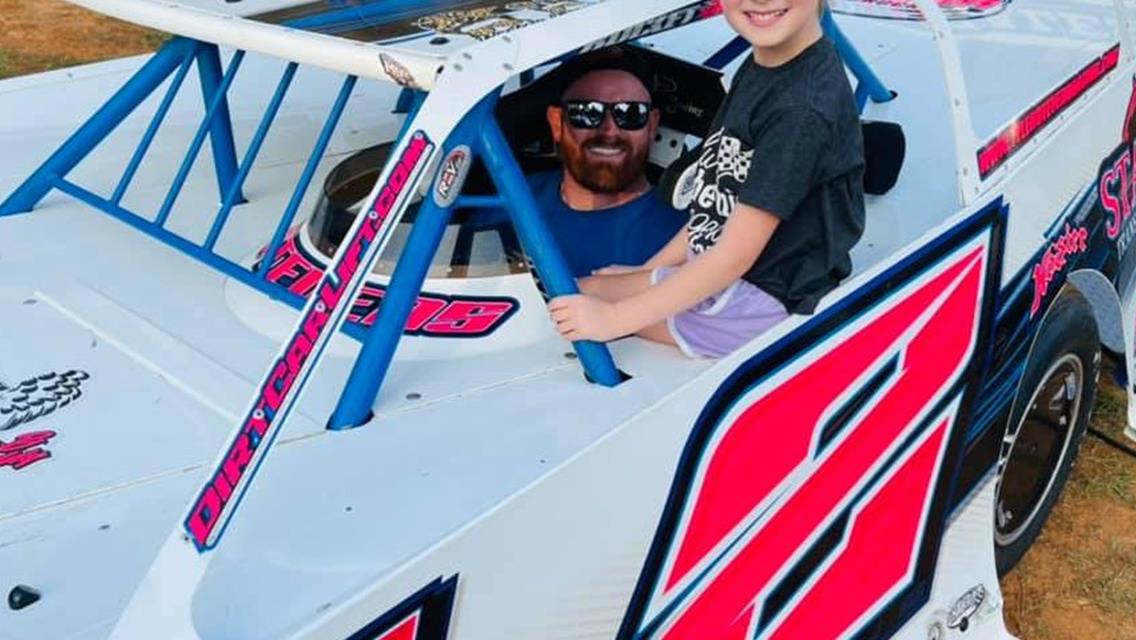 Stevens Competes in ‘Dega Crate Racin USA Doubleheader