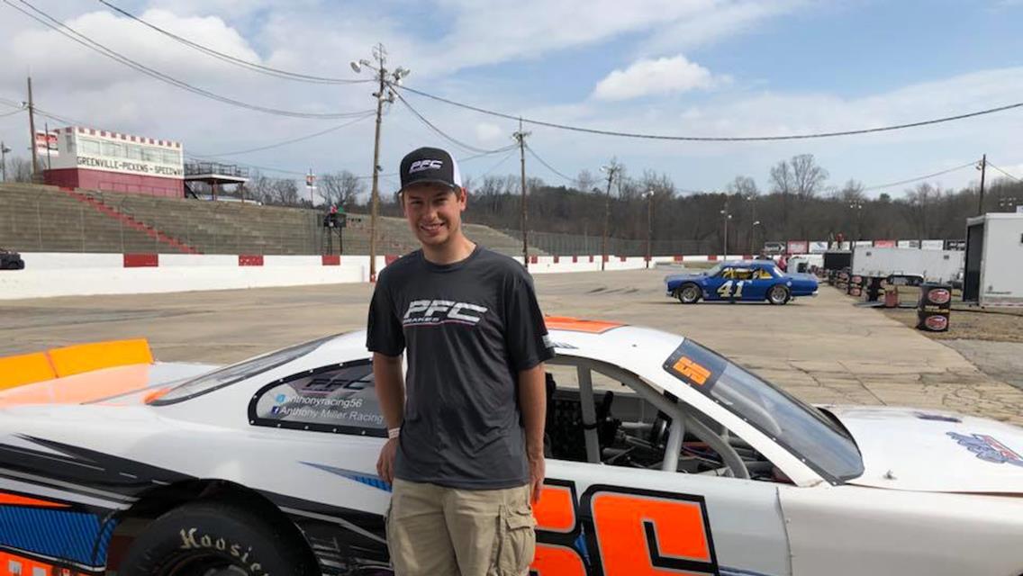 Miller Hoping to Jump Start Season With Win at Greenville-Pickens Again
