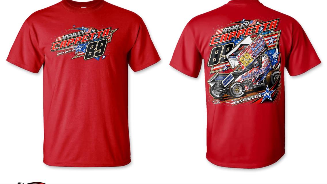 New T-shirts for patriotic scheme car are now available!
