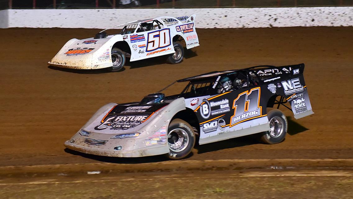 Lucas Oil Speedway (Wheatland, MO) – Lucas Oil Midwest Late Model Racing Association (MLRA) – Ron Jenkins Memorial – September 2, 2023. (Todd Boyd Photo)