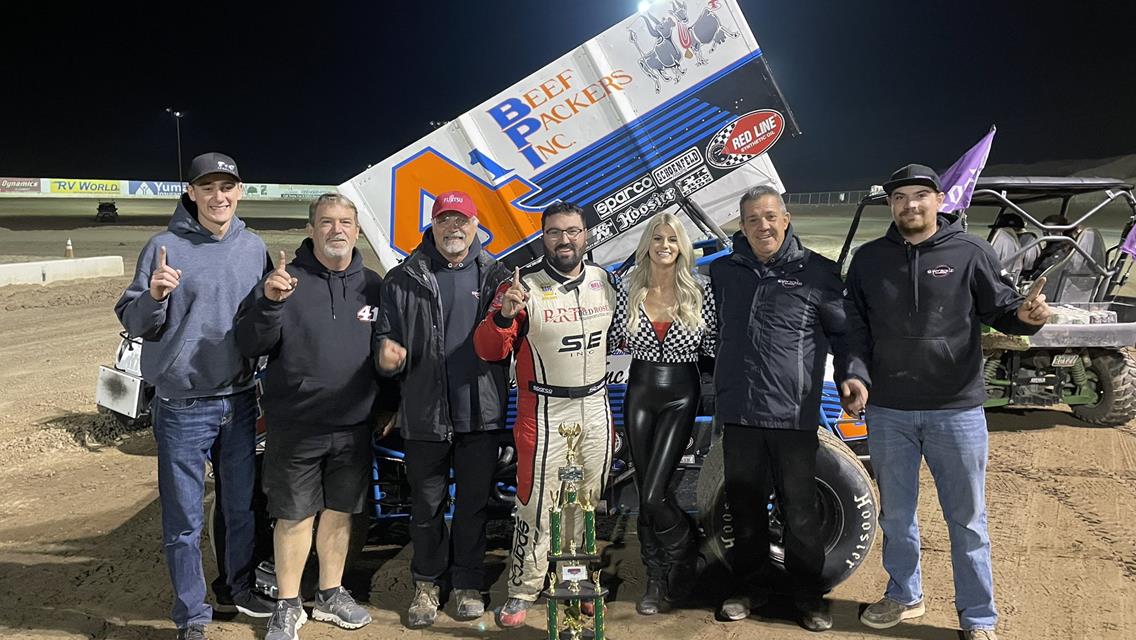 Scelzi Captures KWS/NARC Championship Before Sweeping ASCS Weekend in Arizona