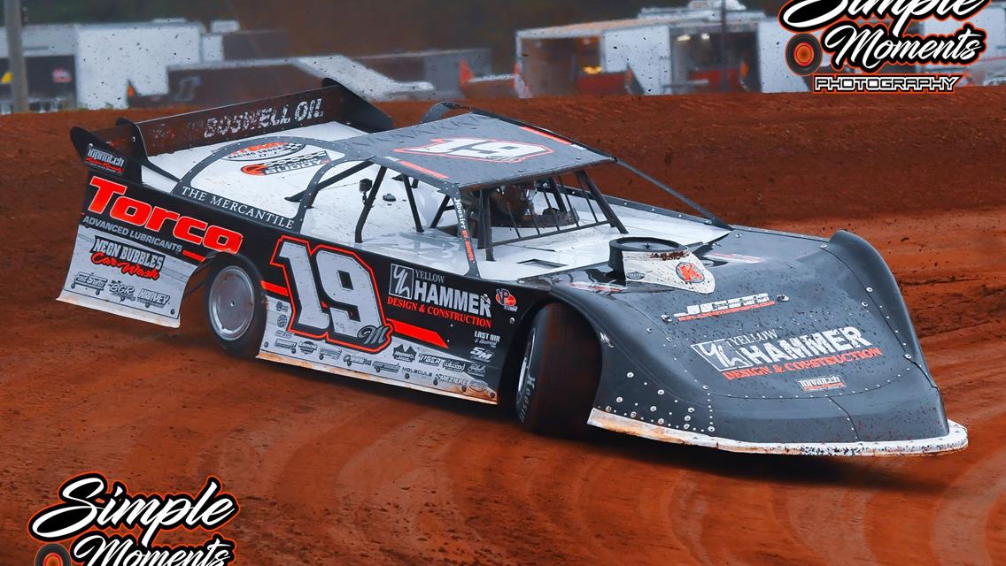 Talladega Short Track (Eastaboga, AL) – World of Outlaws Case Late Model Series – Alabama Gang 100 – April 21st-22nd, 2023. (Simple Moments Photography)