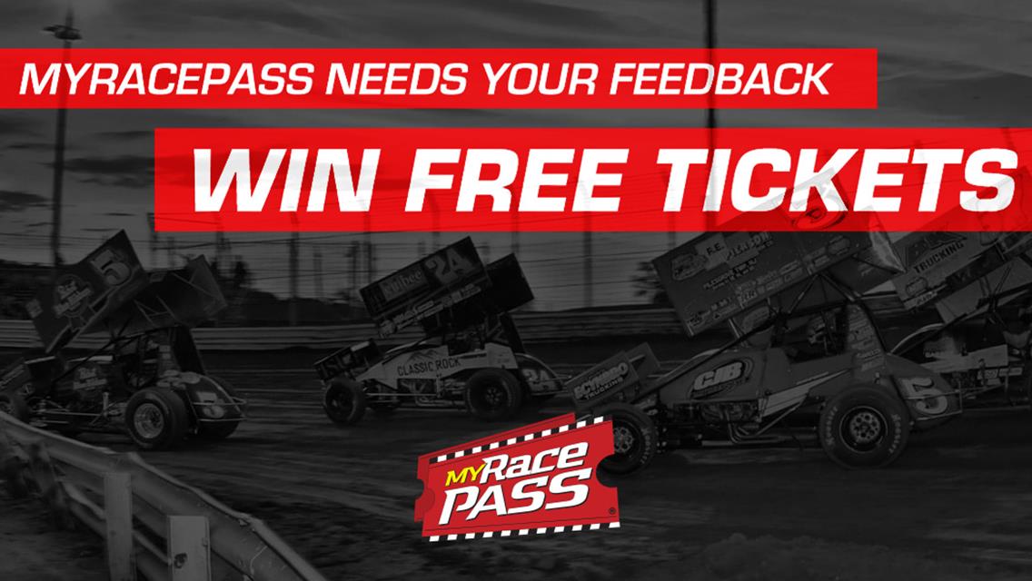 MyRacePass Needs Your Feedback