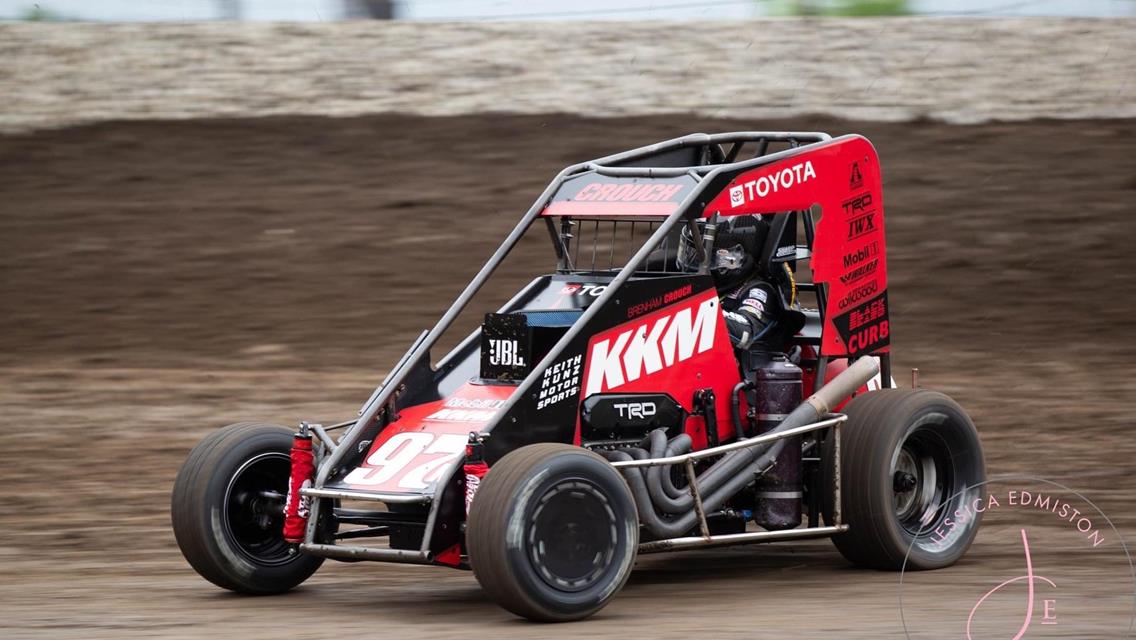 Crouch Takes Top Five Out of Busy Weekend When He Made Midget Debut